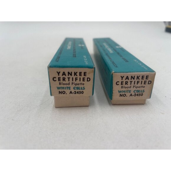 Yankee Certified Blood Pipette With Tubing & Mouthpiece No. A-2450 White Cells - Picture 3 of 6